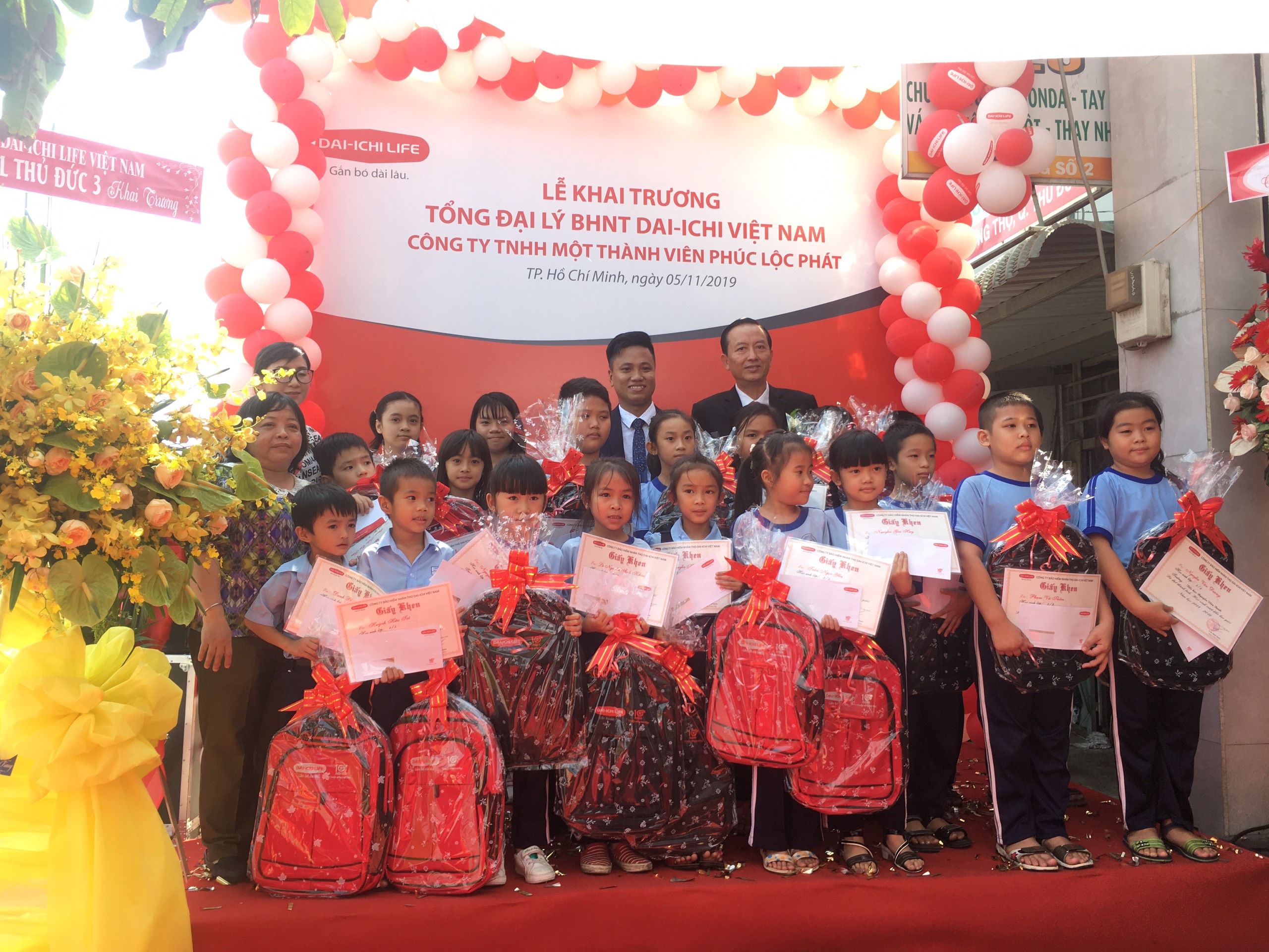 Công ty BHNT Dai-ichi Việt Nam khai trương Văn phòng Tổng Đại lý tại Quận Thủ Đức, TP. Hồ Chí Minh